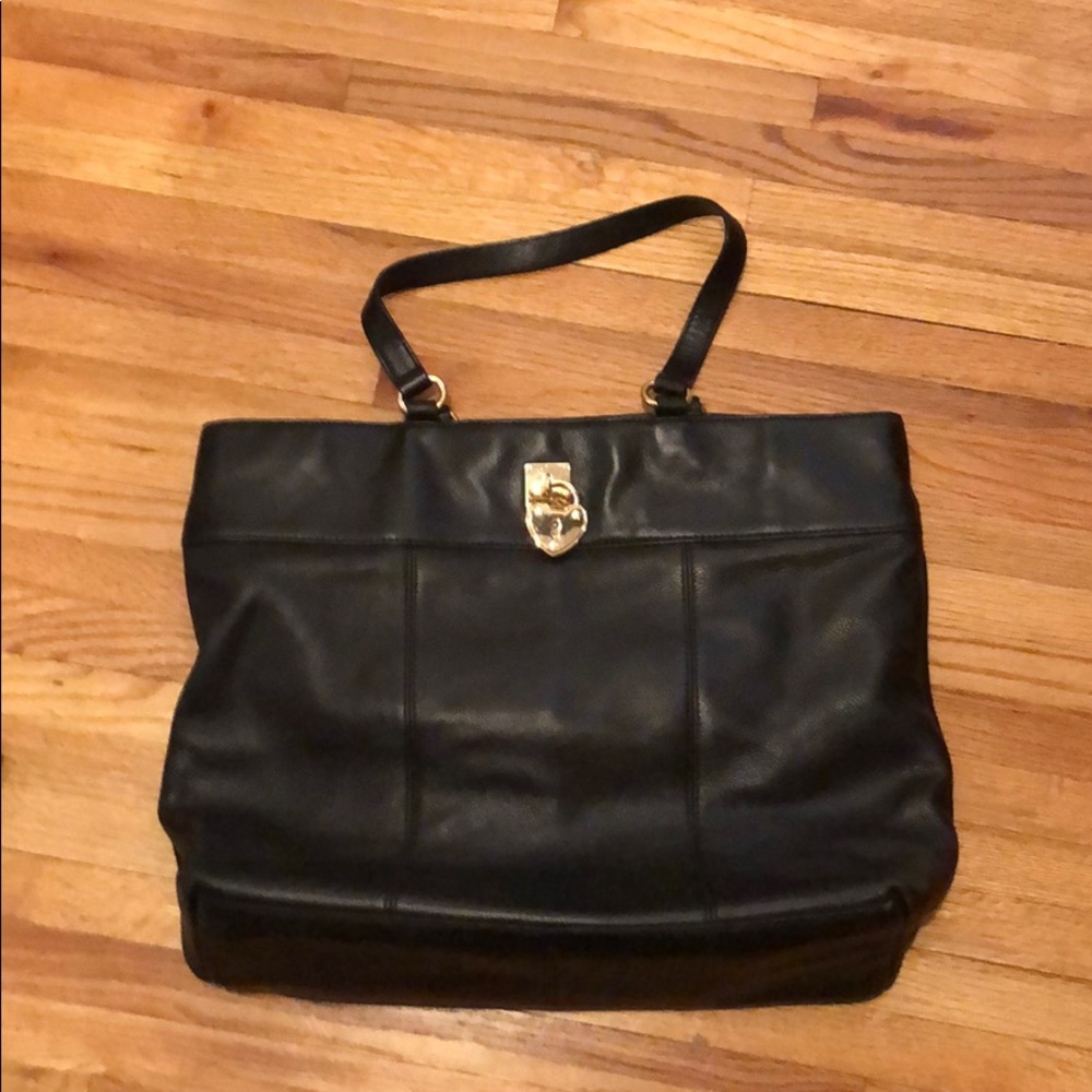 Juicy Couture Work Tote 100% Leather Outer